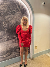 Load image into Gallery viewer, Leg O’ Mutton Sleeve Corset