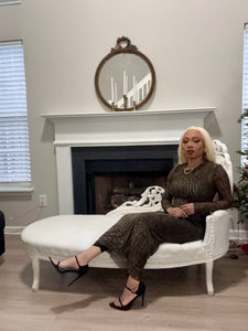 The Animal Print Dress